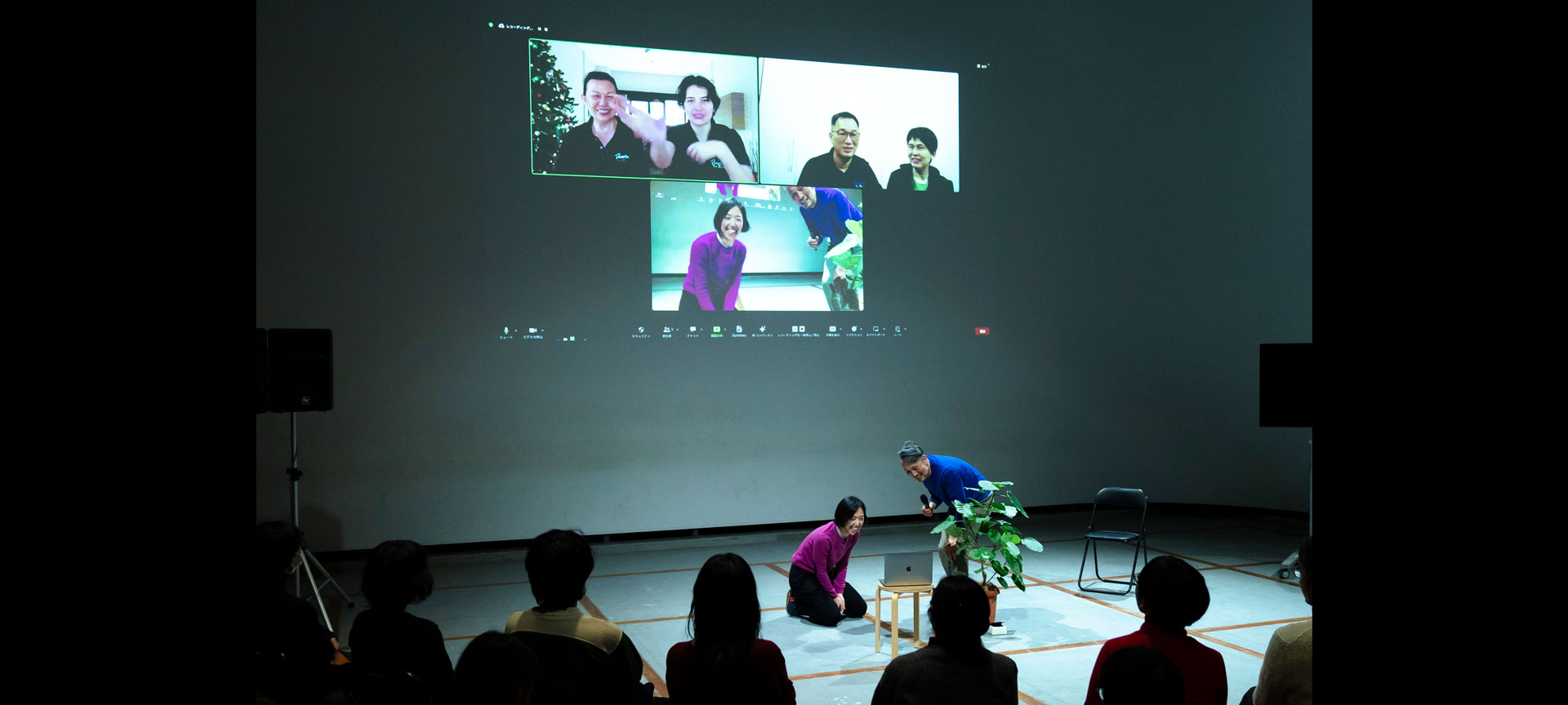 Jareo Osamu + Megumi Kamimura: Totsu Totsu Dance 2023 from Report +Performace of the Project. ©Masanobu Nishino, sponsored by torindo